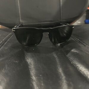 Persol Black Handmade Sunglasses